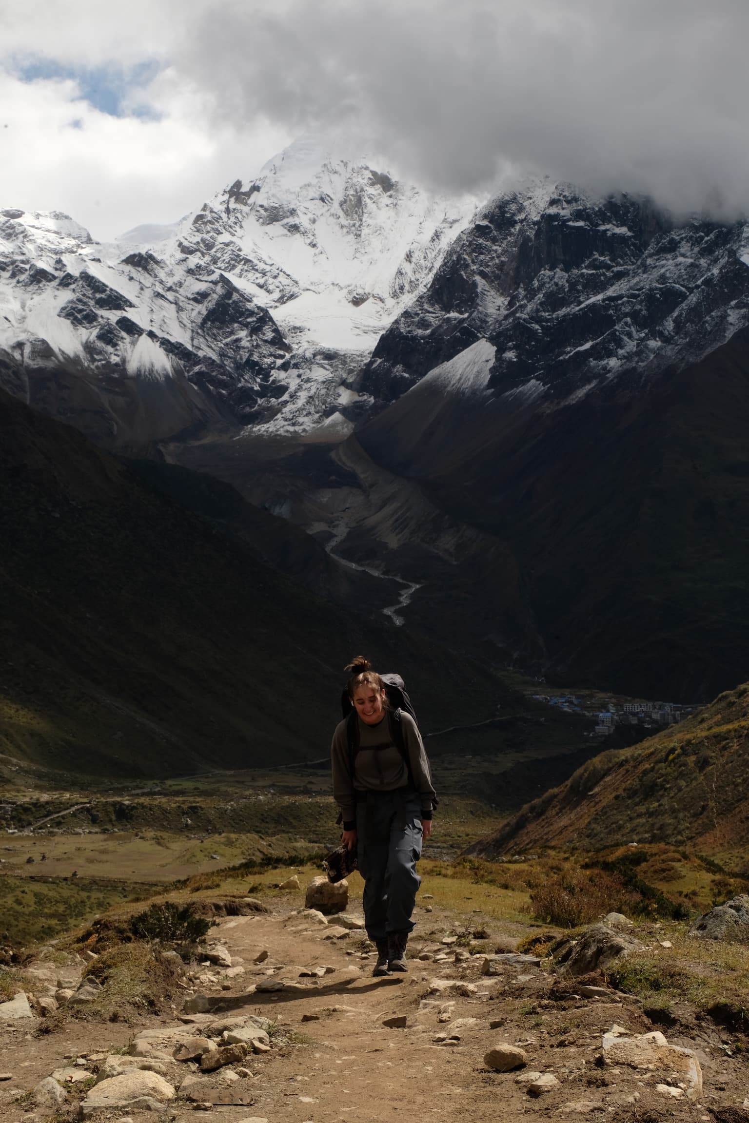 My favorite photo of me from the Manaslu trek