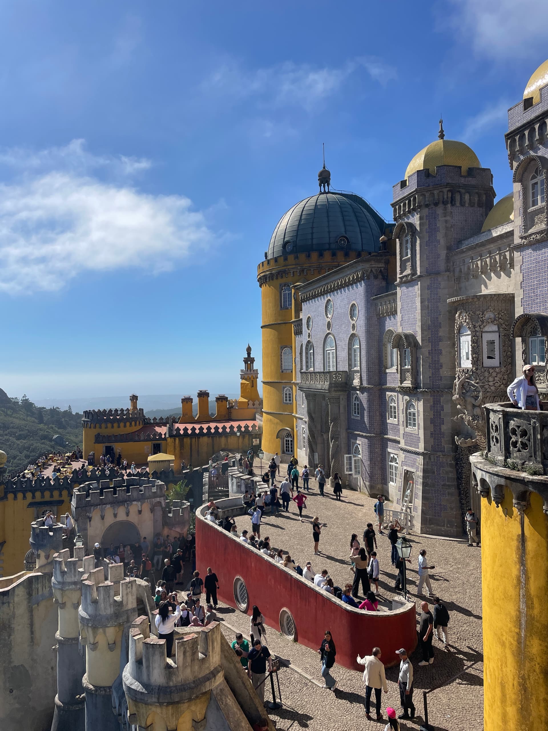 Pena Palace, often called the "Disney Castle"