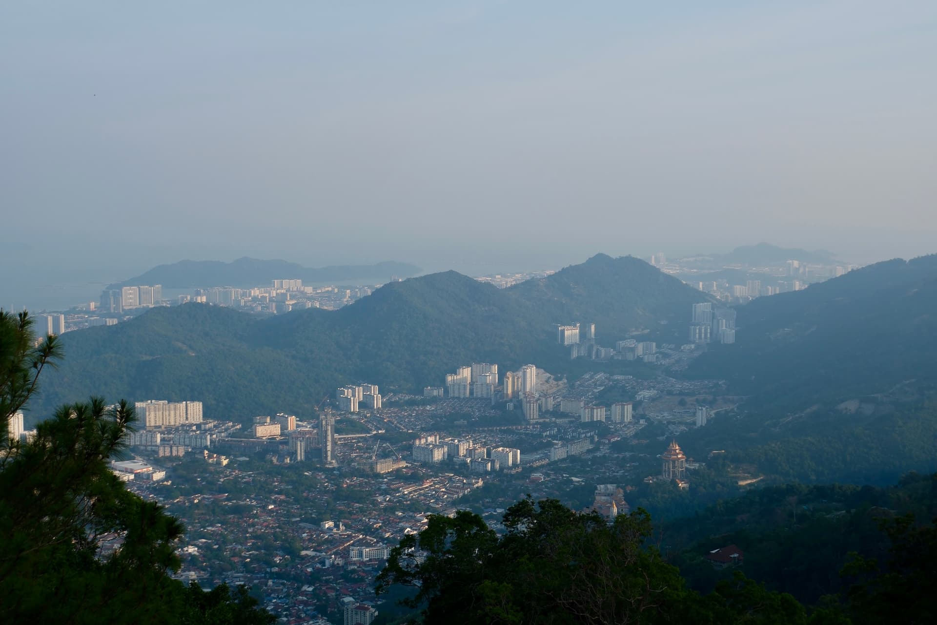 Taken from the Penang Hill